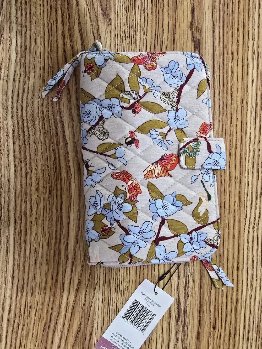 Vera Bradley Essential Tab Wallet.  Pattern:  ABuzz
